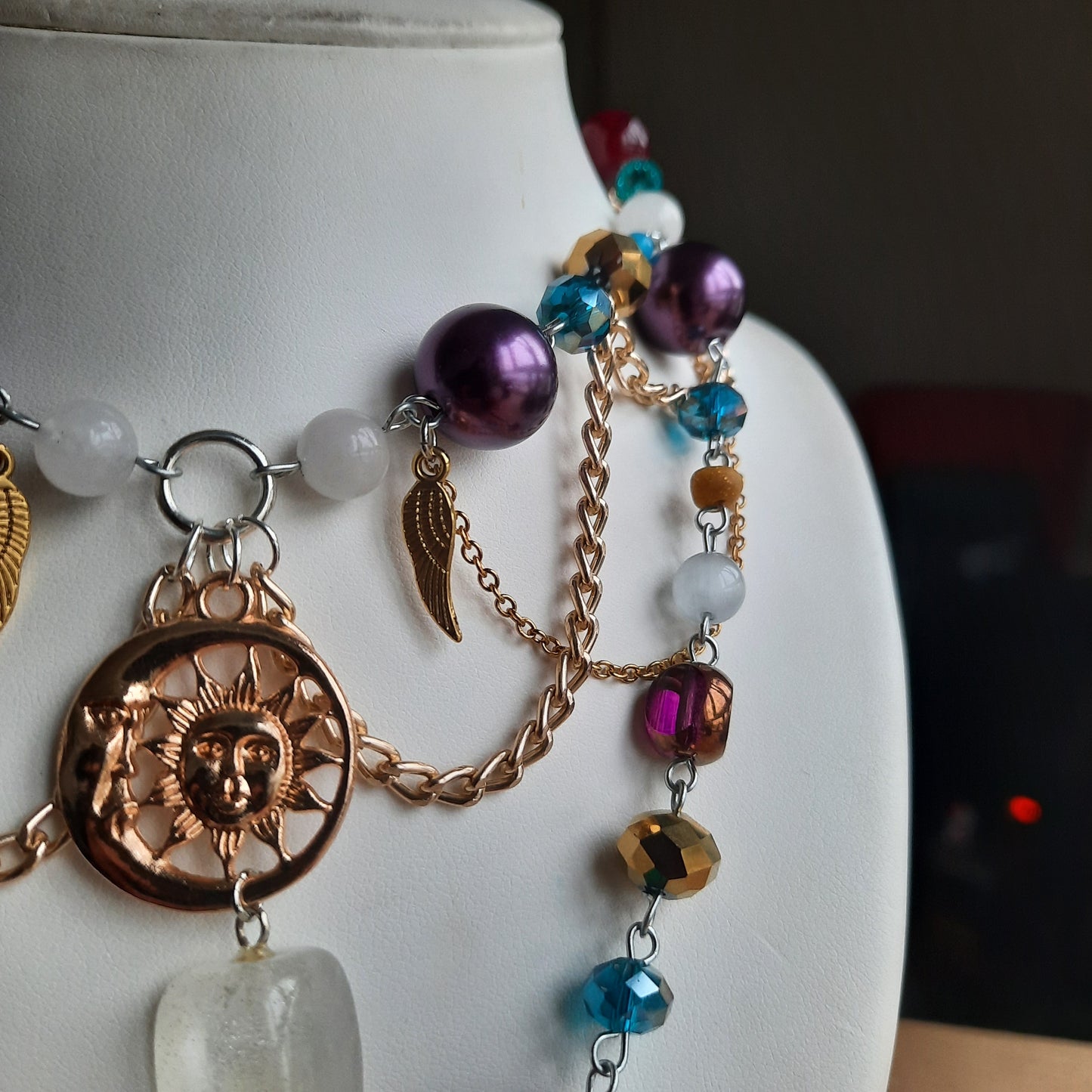 Collier "Dark Crystal"