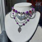 Collier "Purple Sphinx"