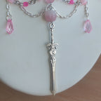 Collier "Lame de Quartz"