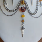 Collier "Spiky Bat"