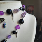 Collier  "Papillon Empoissonné"