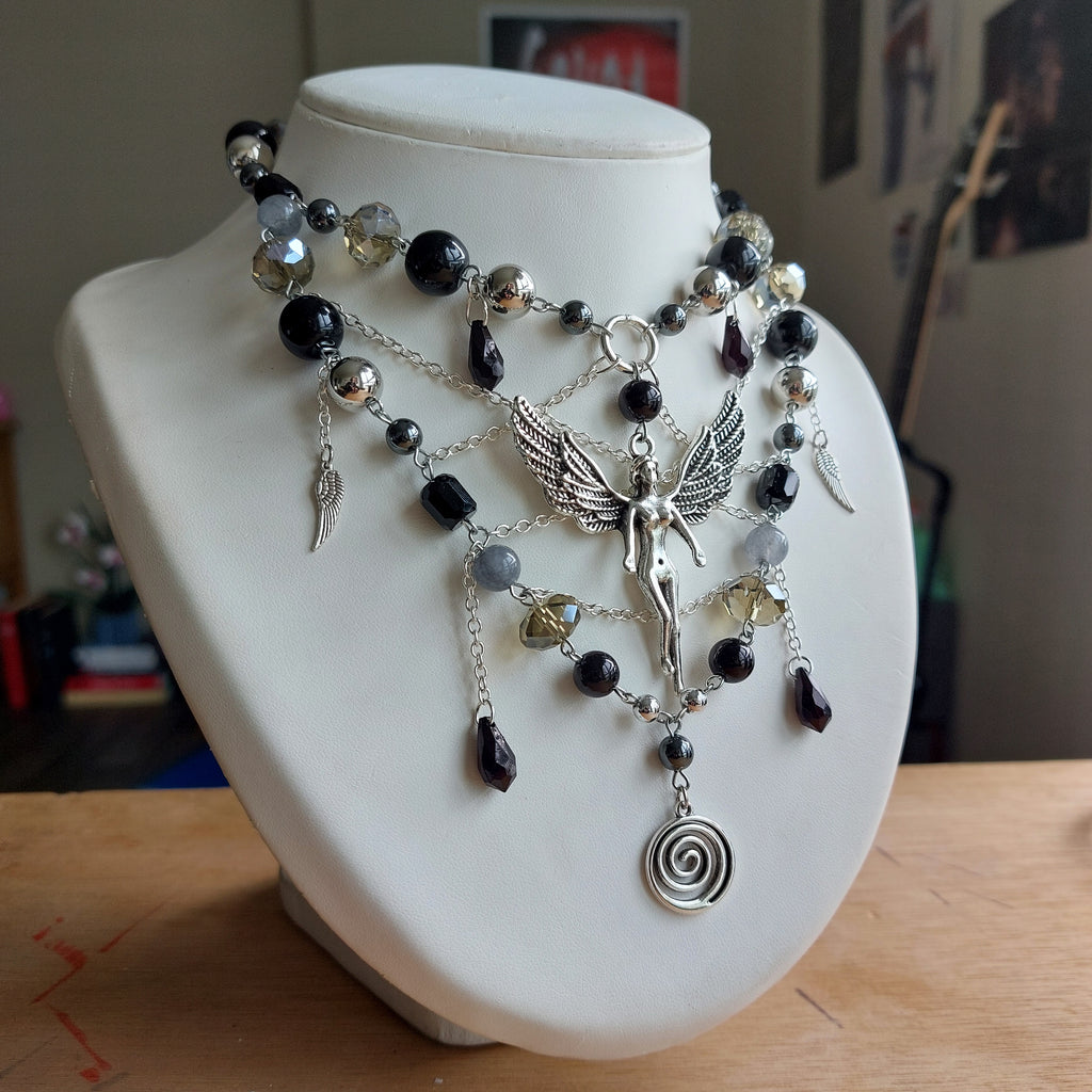 Collier "Black Angel"