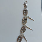Chaîne "Silver Punk"