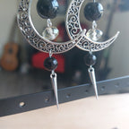 Boucles d'oreilles "Dark Angel"