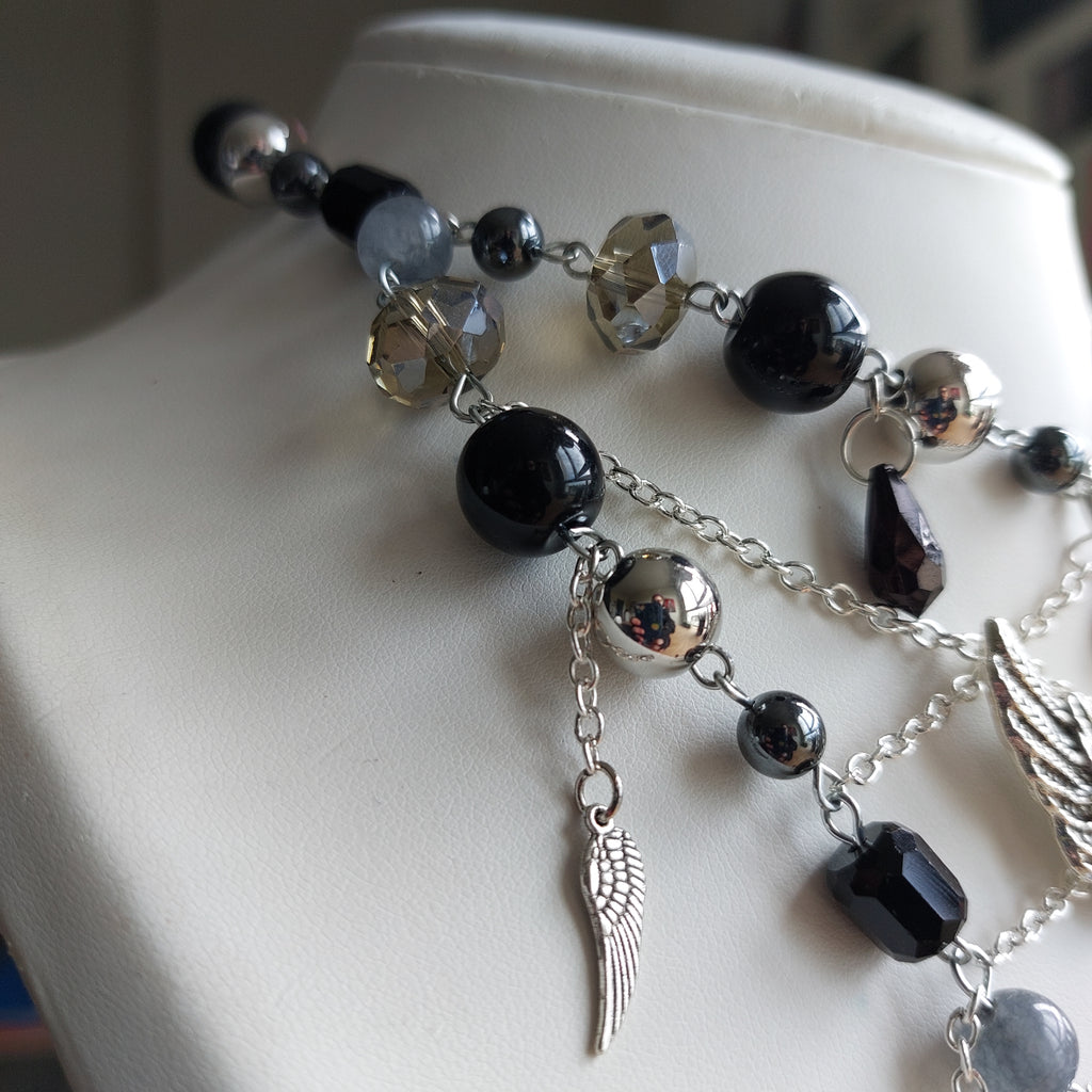 Collier "Black Angel"