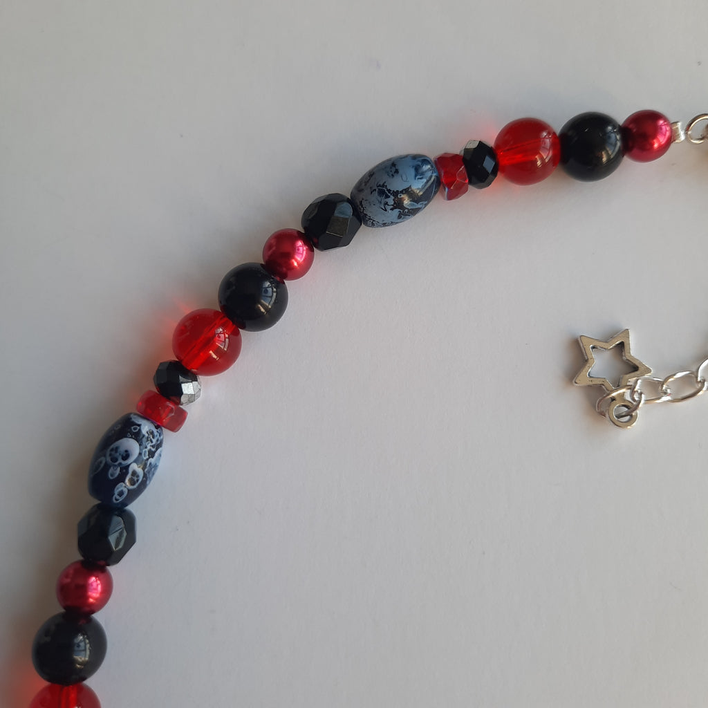 Collier "Coeur Rouge"