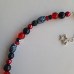 Collier "Coeur Rouge"