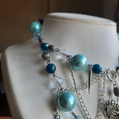 Collier "Bouc Bleu"
