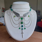 Collier "Green Angel"