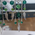 Boucles d'oreilles "Green Dream"