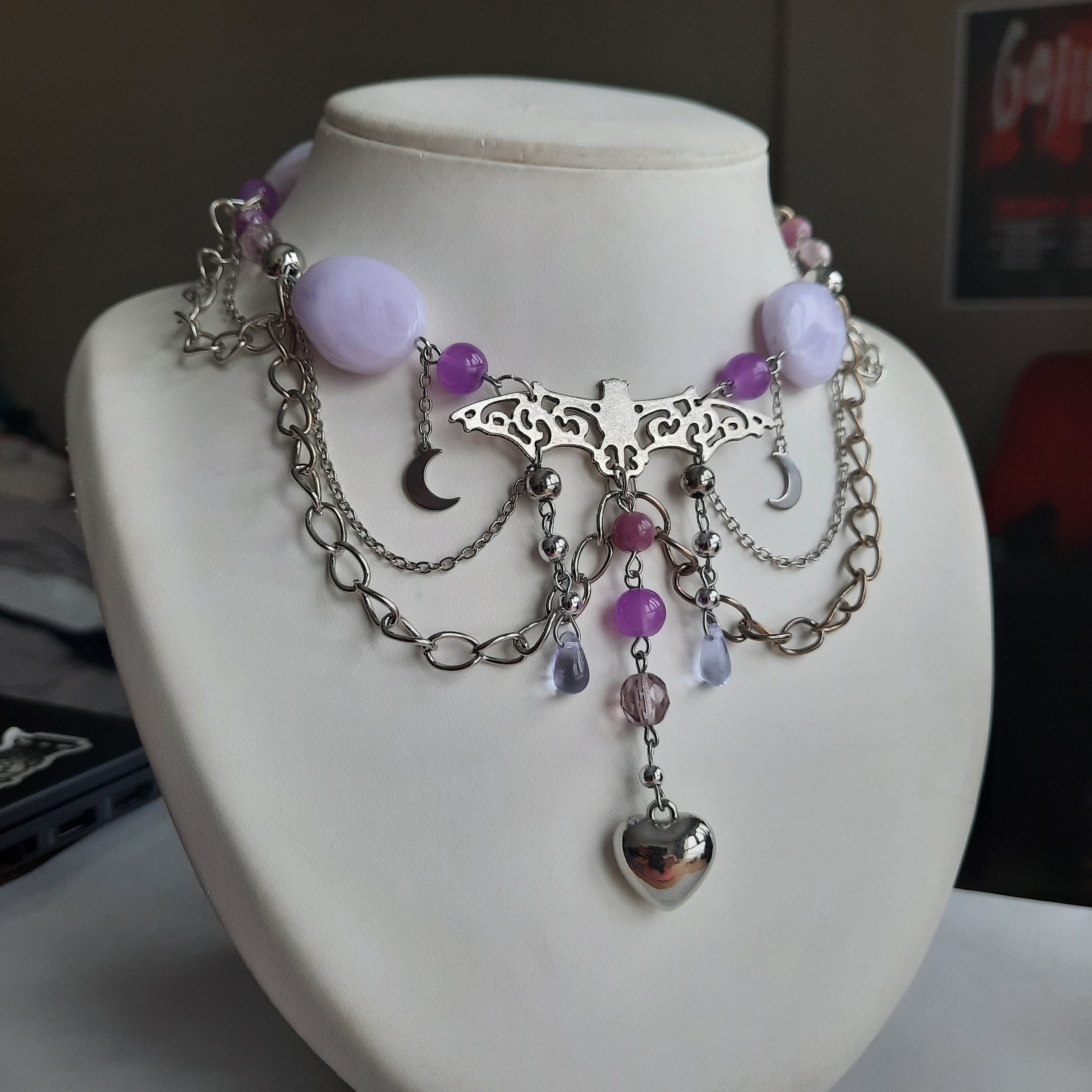 Collier "Sweet Bat"
