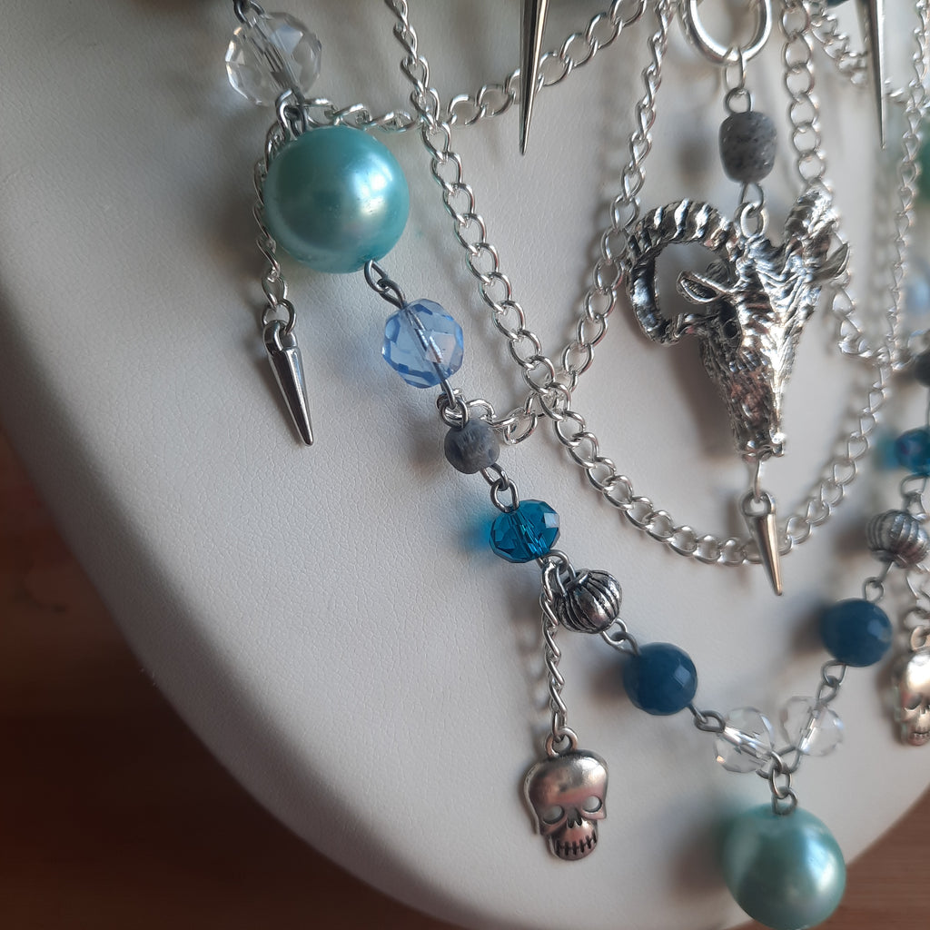 Collier "Bouc Bleu"