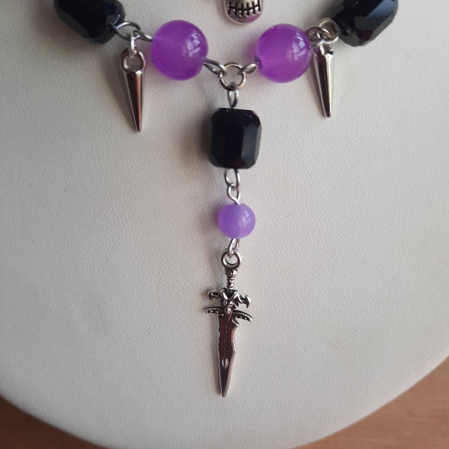 Collier  "Papillon Empoissonné"