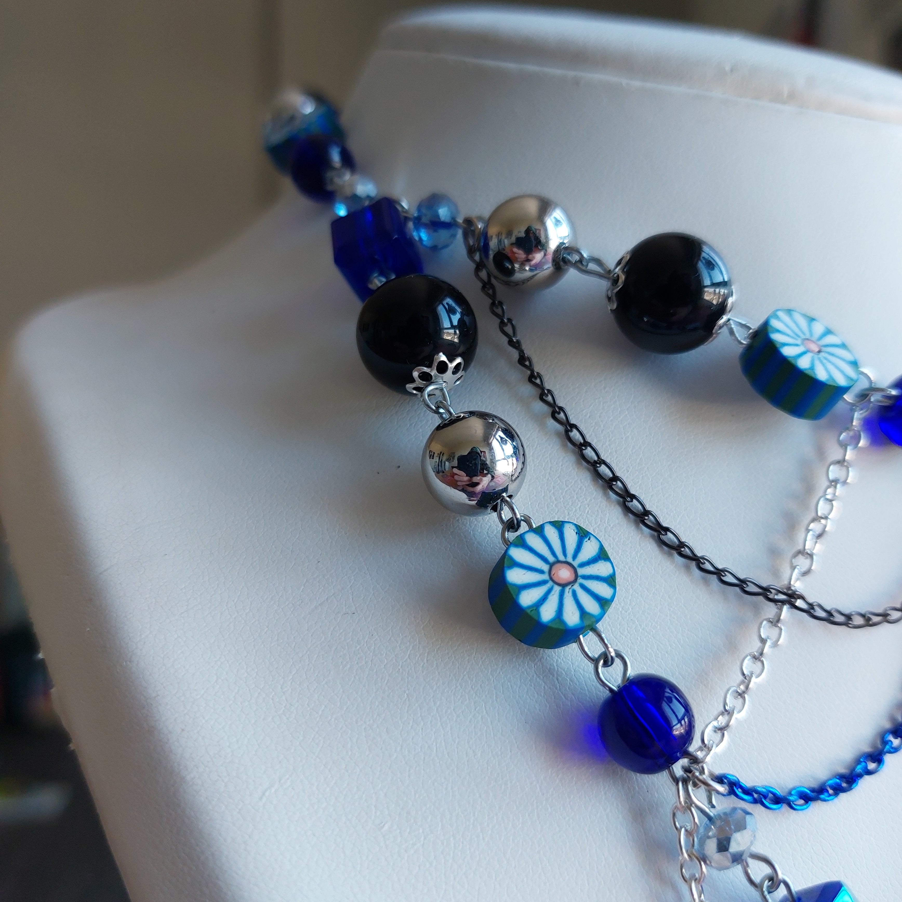 Collier  "Papillon de Nuit"