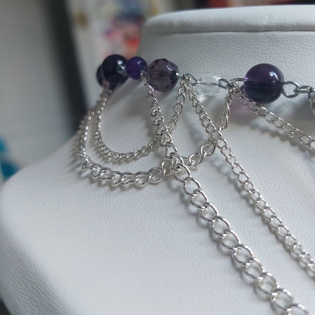 Collier "Purple Heart"