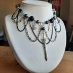 Collier  "Epée Maudite"