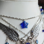 Collier "Blue Angel"