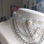 Collier "Lune de Quartz"