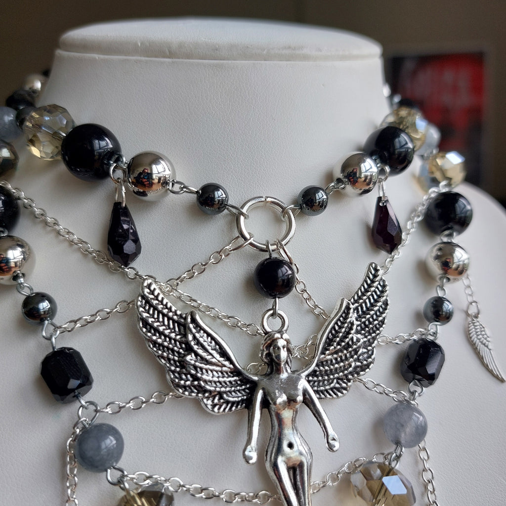 Collier "Black Angel"