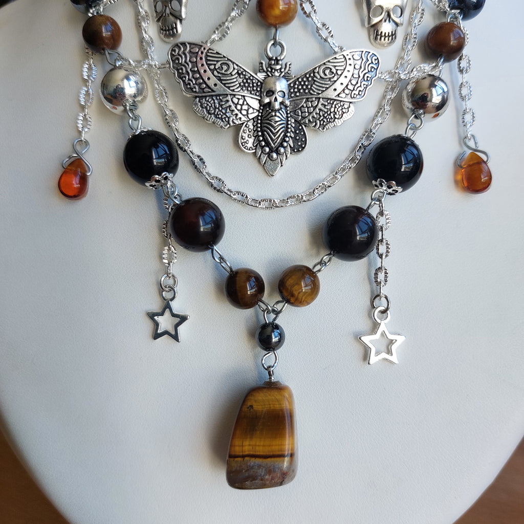 Collier "Oeil de Sphinx"