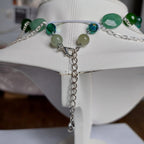 Collier "Papillon Vert"