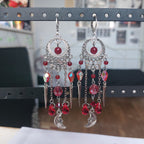 Boucles d'oreilles "Blood Moon"