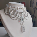 Collier "Lune de Quartz"