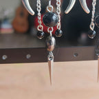 Boucles d'oreilles "Black Moon"