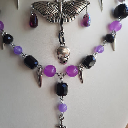 Collier  "Papillon Empoissonné"