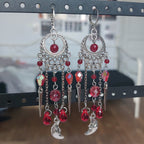 Boucles d'oreilles "Blood Moon"