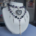 Collier "Spiky Heart"