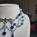 Collier "Blue Bat"