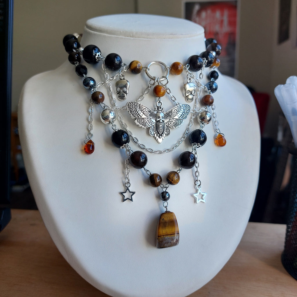 Collier "Oeil de Sphinx"
