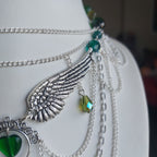 Collier "Green Angel"