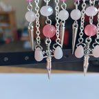 Boucles d'oreille "Pink Dream"