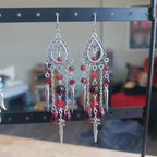 Boucles d'oreilles "Vampire"