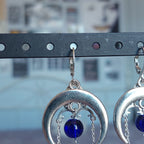 Boucles d'oreilles "Blue Moon"
