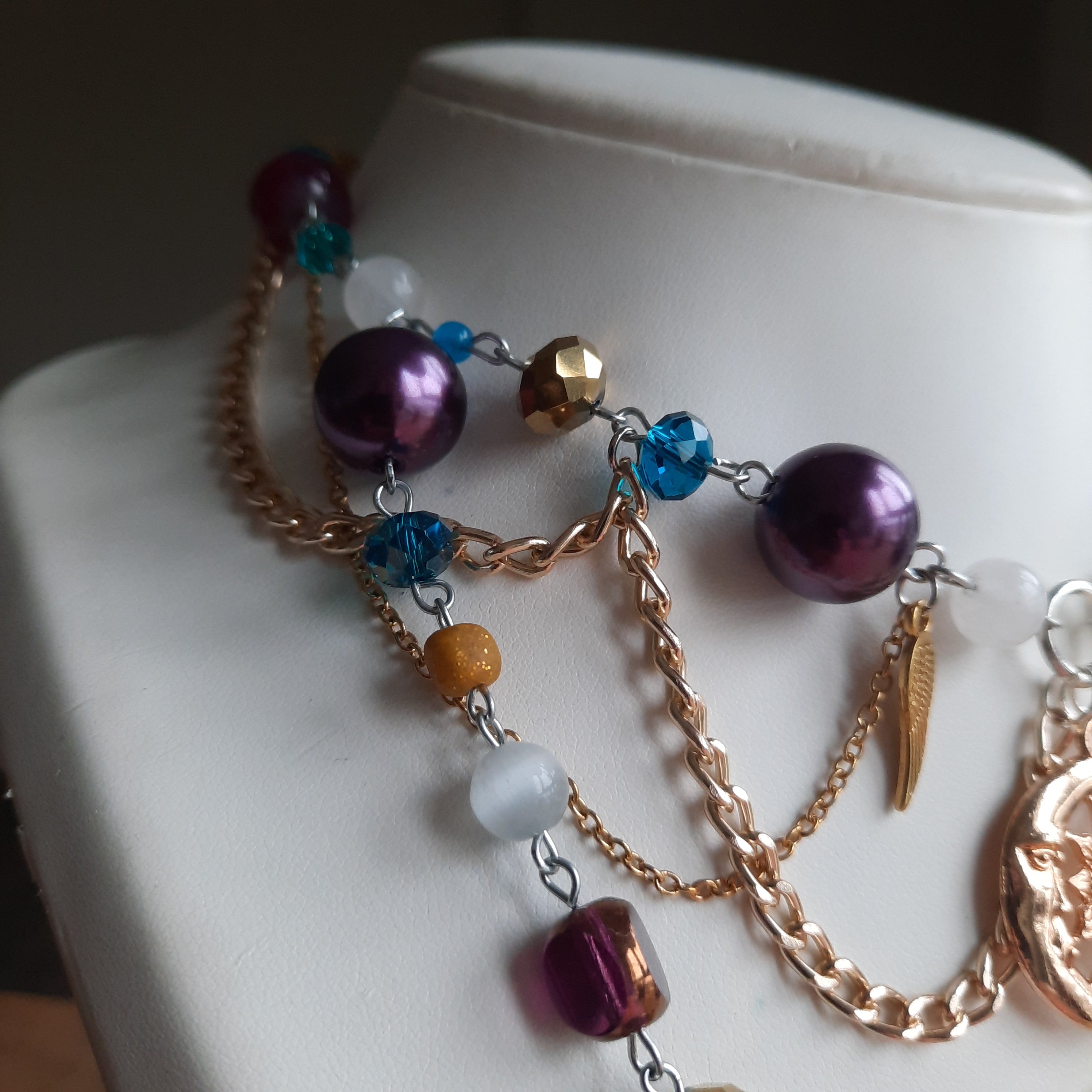 Collier "Dark Crystal"