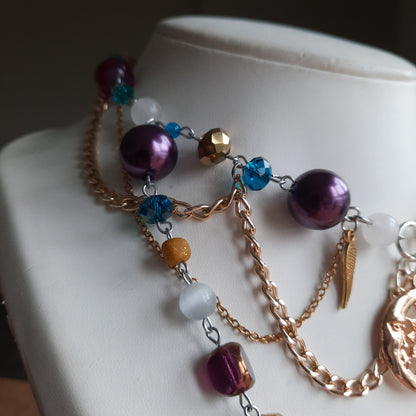 Collier "Dark Crystal"