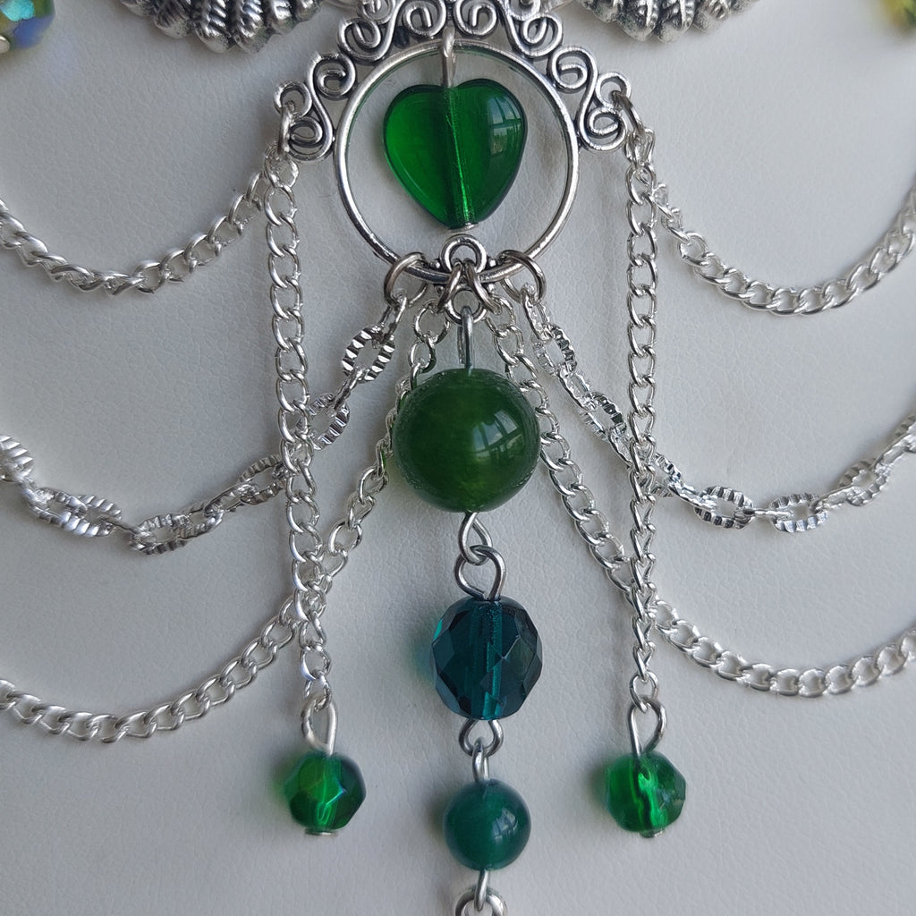 Collier "Green Angel"