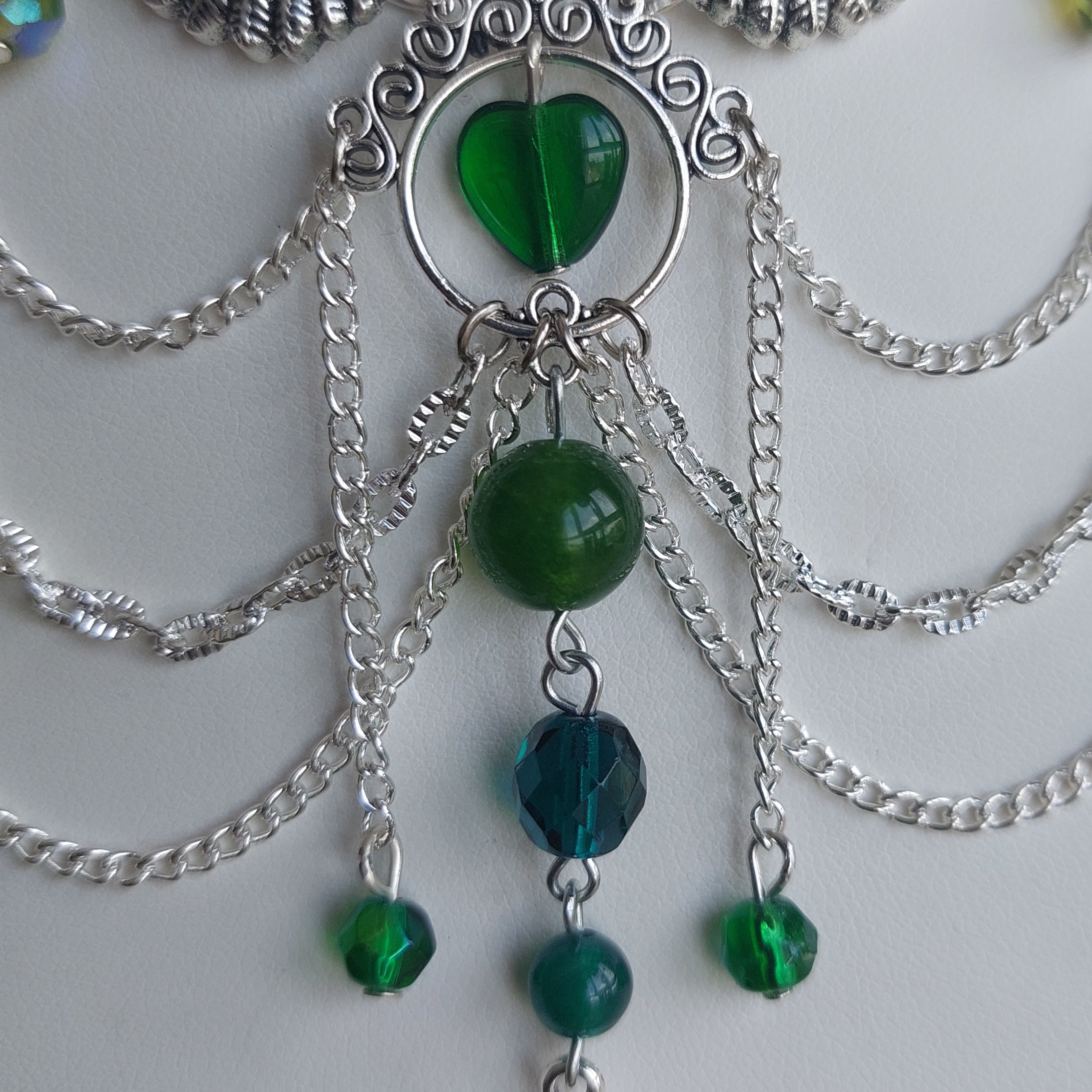 Collier "Green Angel"