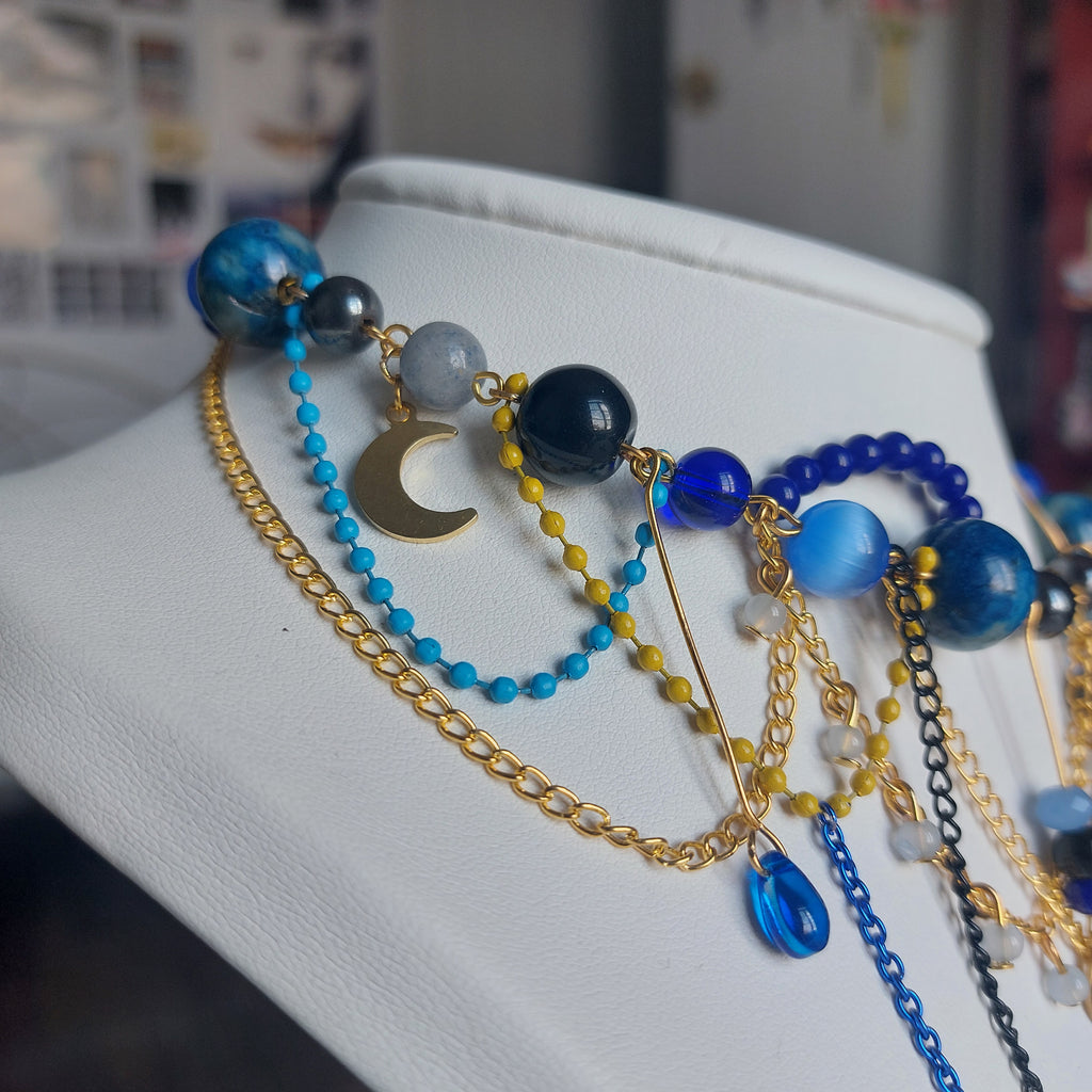 Collier "Eclipse Chaotique"