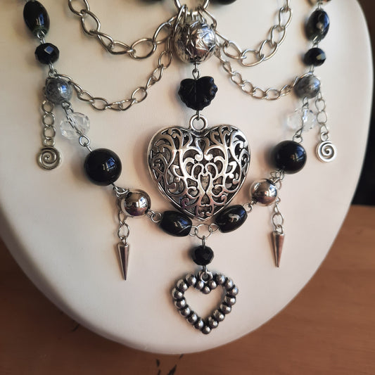 Collier "Amour Gothique"