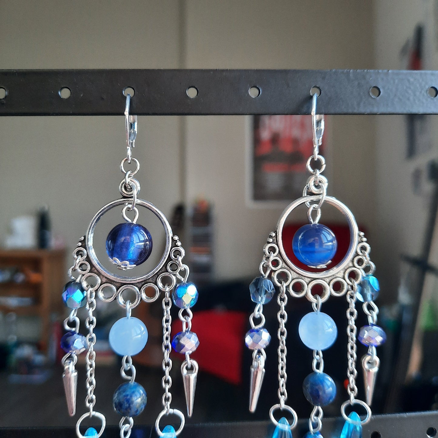 Boucles d'oreille "Pluie Douce"