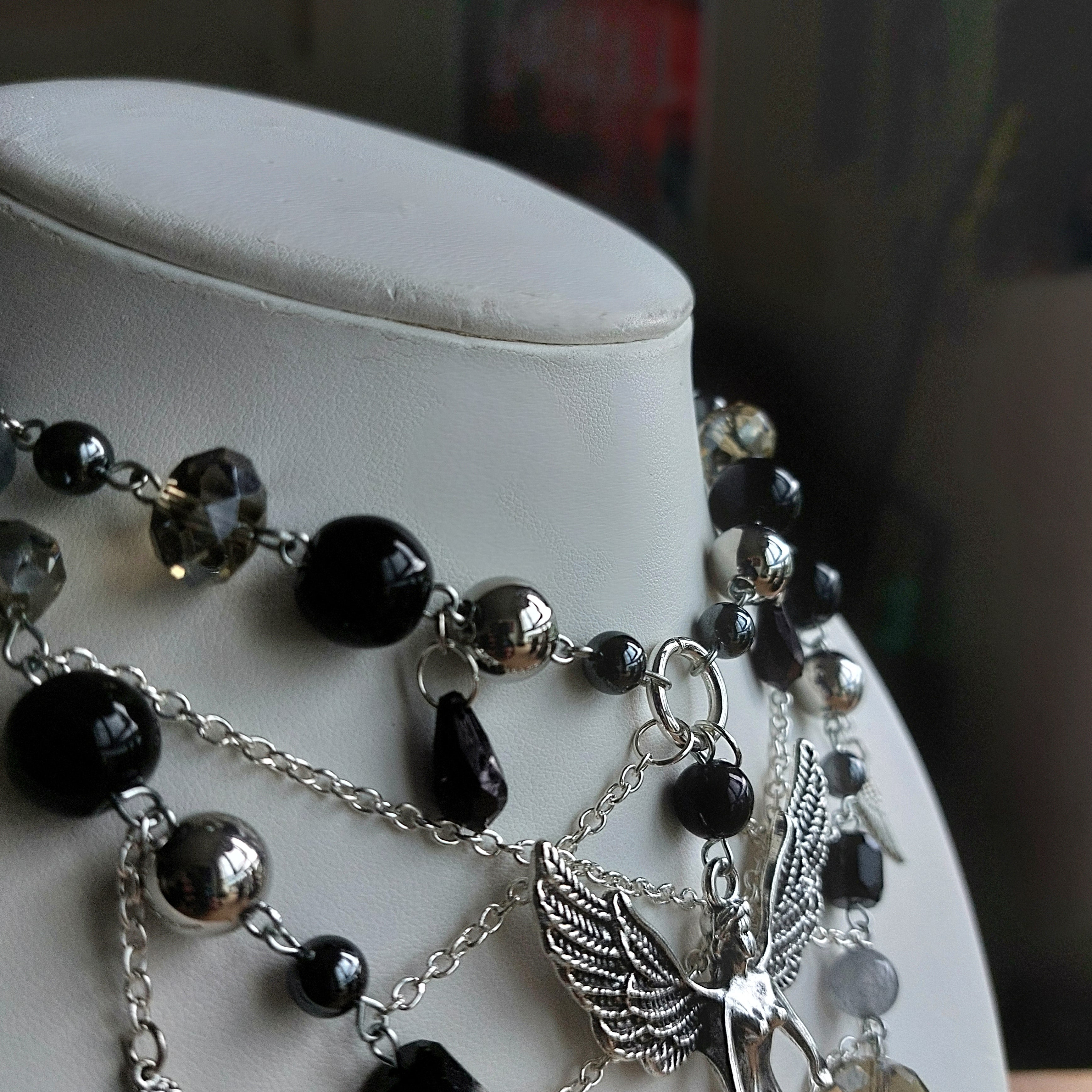 Collier "Black Angel"