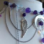Collier "Nuit d'agate"