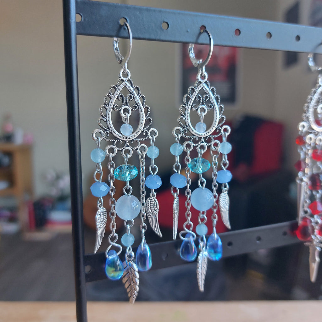 Boucles d'oreilles "Blue Dream"