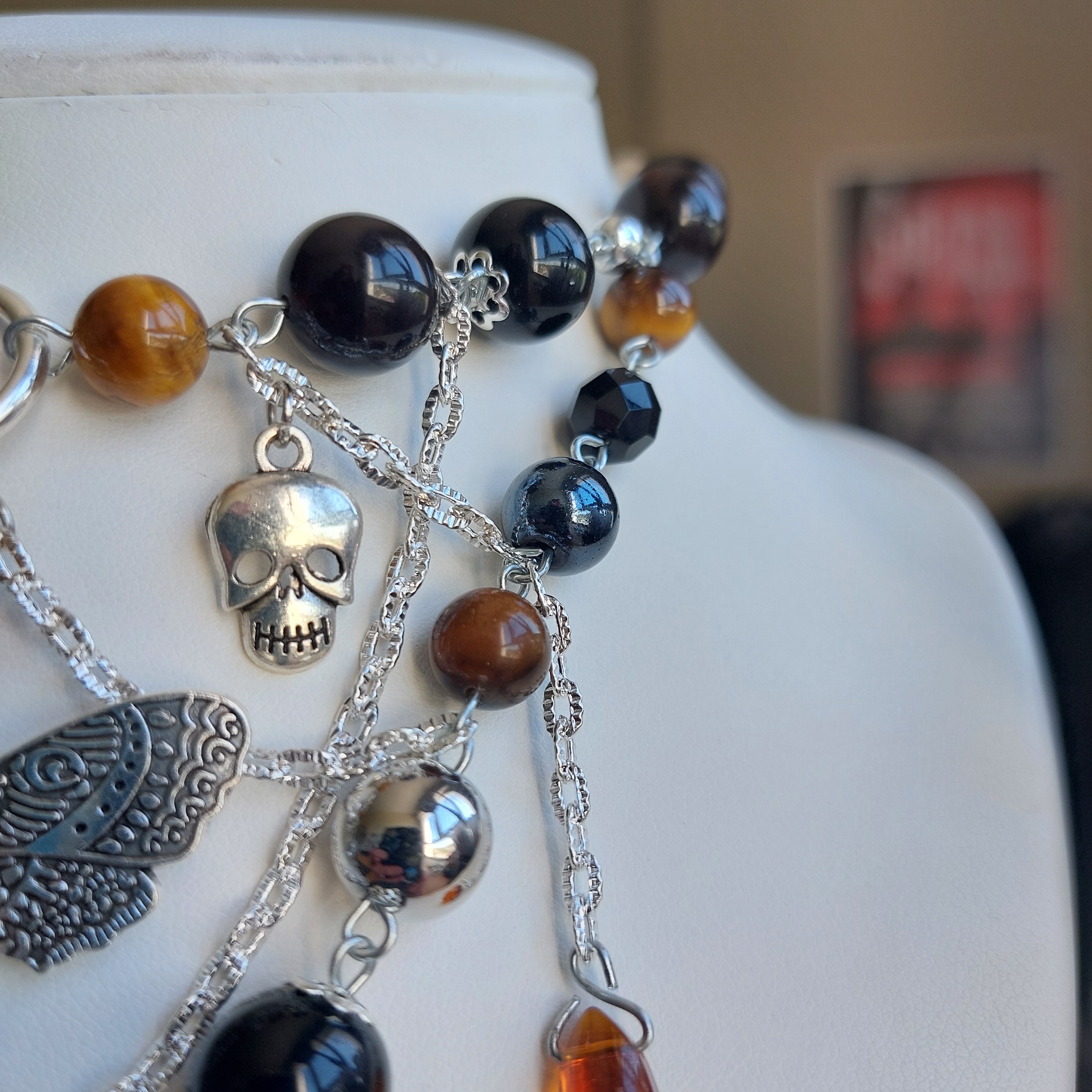 Collier "Oeil de Sphinx"