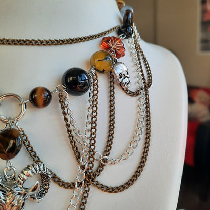 Collier  "Oeil de bouc"