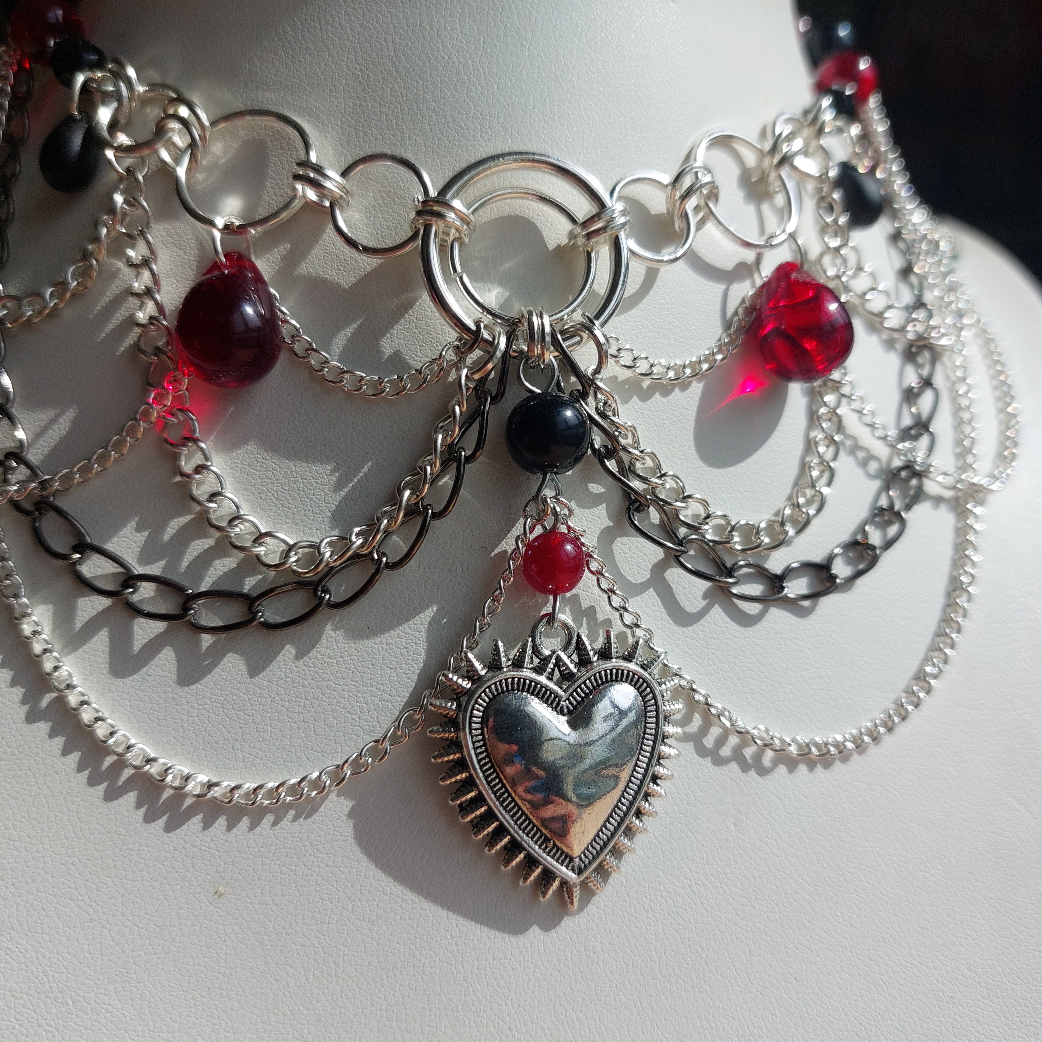 Collier "Punk Love"